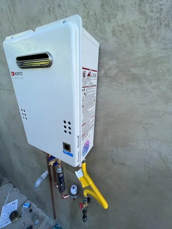 Tankless water heater installation for Oak Knoll homes